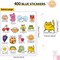 400 PCS Punny Rewards Stickers Punny Labels Motivational Stickers Inspiration Positive Accents Words Stickers Cartoon Animal Stickers Cute Incentive Stickers for Kids Teacher School Classroom